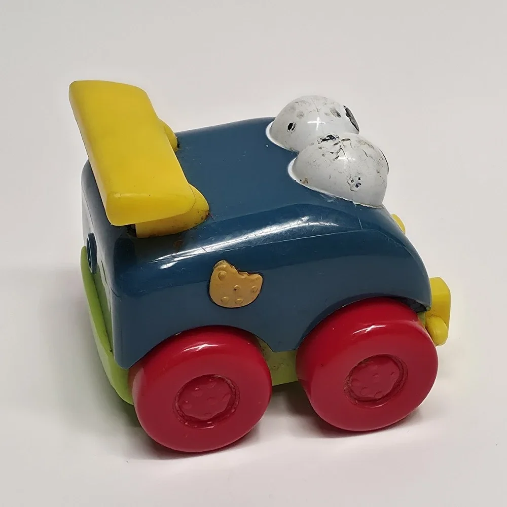 Mattel 2006 Sesame Street Cookie Monster Plastic Toy Vehicle Car K6042